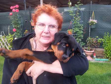 Mia mit Frauchen